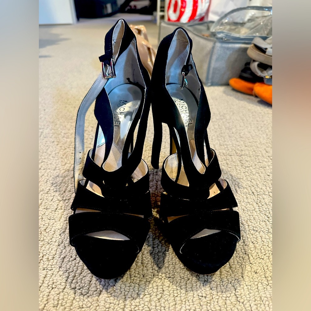Michael Kors black high heels